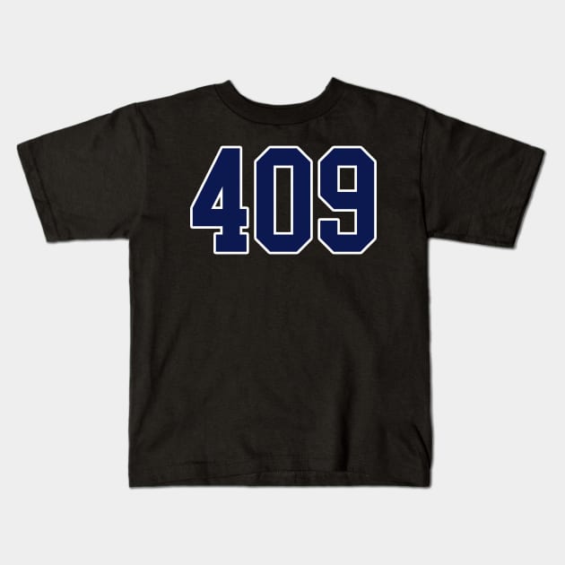 Navy 409 Kids T-Shirt by lolosenese